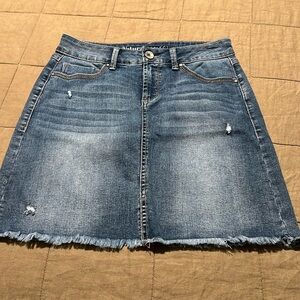 Natural Reflections denim skirt, size 2